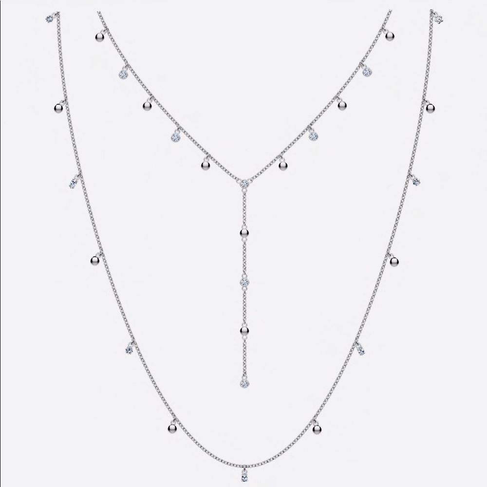 NIB Swarovski necklace made w/ Swarovski crystals
